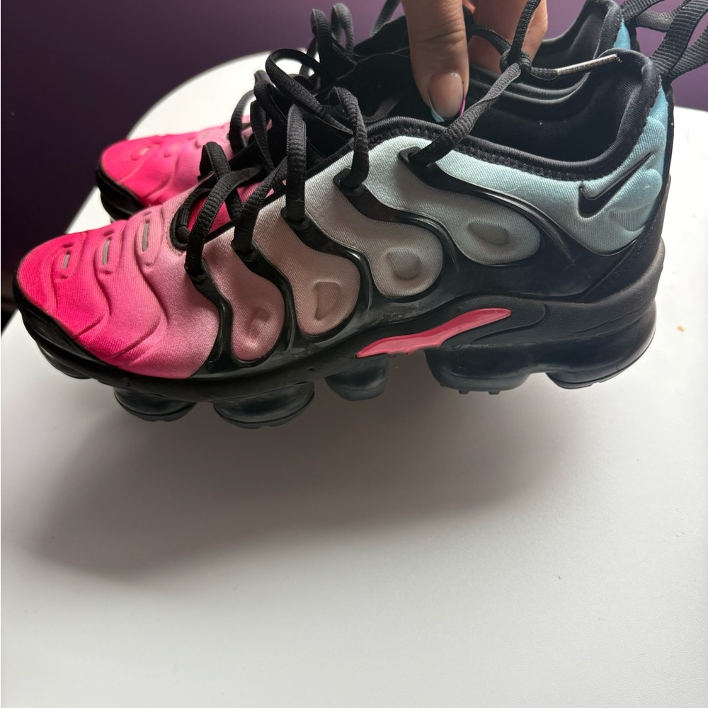 Nike Ombre Pink to Teal VaporMax Plus Sneakers